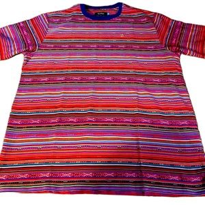 2XL Cookies Peruvian Stripe Shirt w/ Cookies Pin